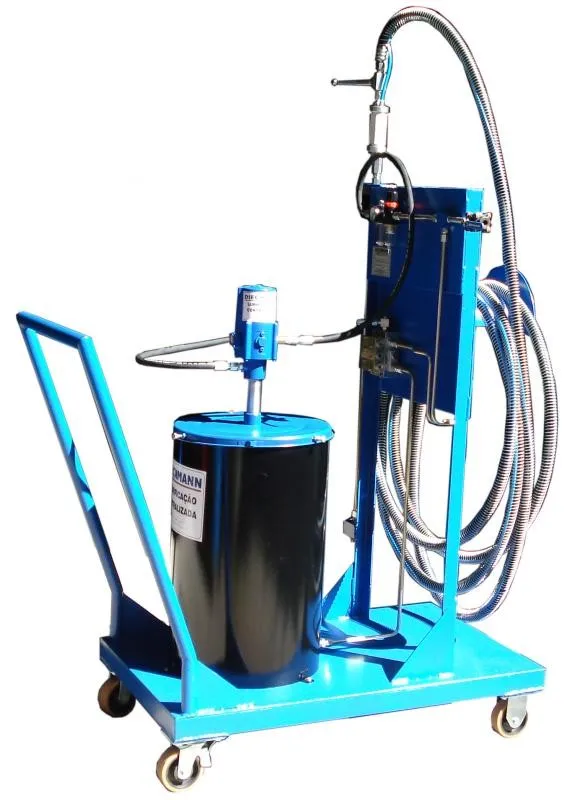 Sistema de lubrificação por pulverização