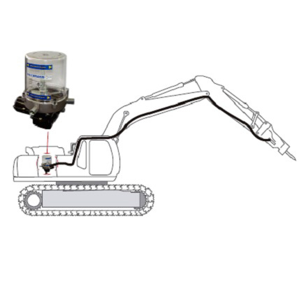 Lubrificação Automática em Martelete Rompedor